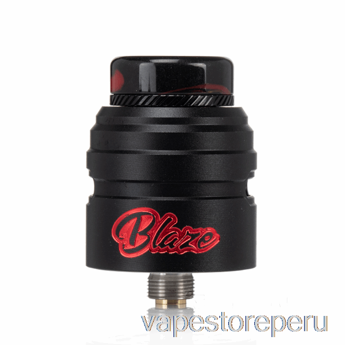 Vape Humo Creaciones Thunderhead Blaze Solo 24 Mm Bf Rda Lava Negro